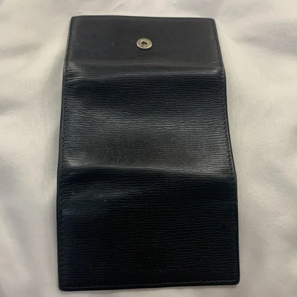 Gucci black grained leather 6 key ring holder made in Italy - Picture 4 of 11